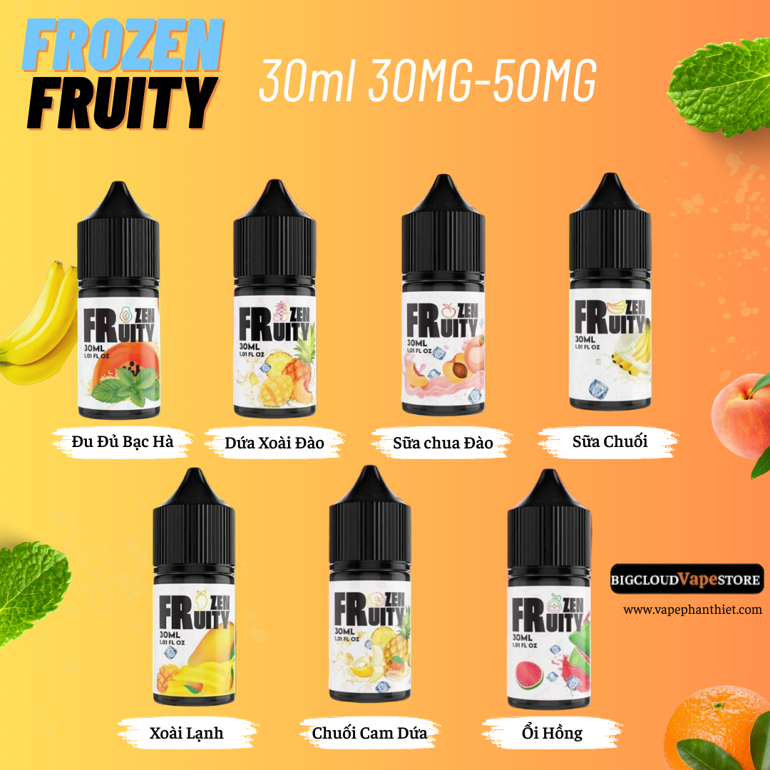 Frozen Fruity Salt 30ml 30MG-50MG 